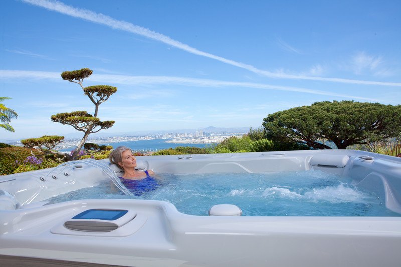 Use your home hot tub to help improve your sleep.