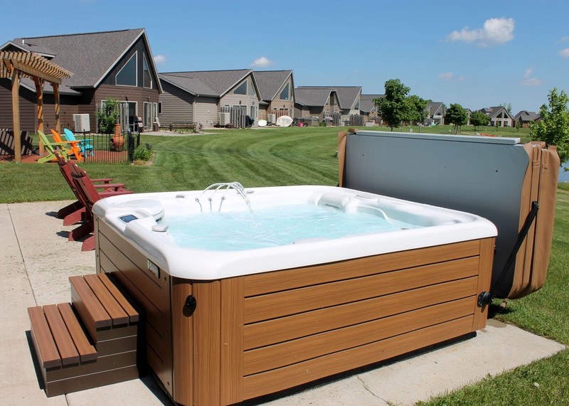 A hot tub on your rental property can set you apart from other rental properties.
